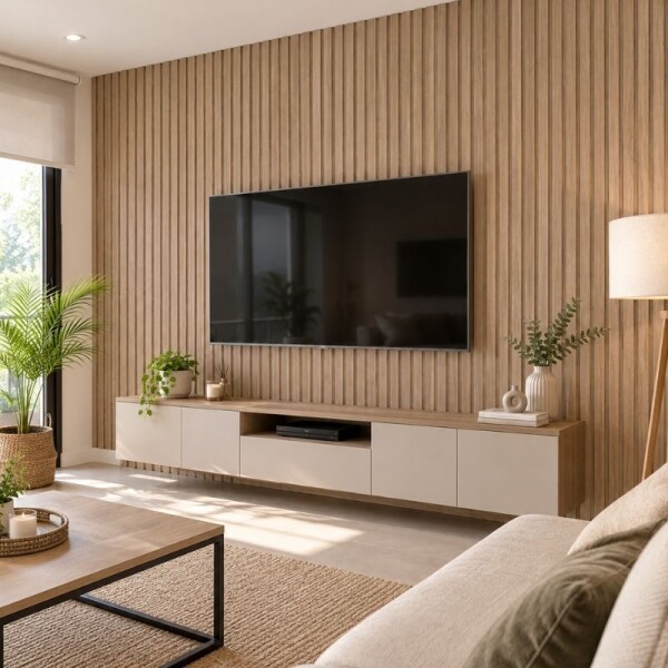 REVESTIMIENTO INTERIOR WPC - PANEL 16 CM X 2.90 MT CAFE REVESTIMIENTO INTERIOR WPC - PANEL 16 CM X 2.90 MT CAFE