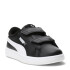 Championes Infantiles Puma Smash 3.0 Leather Negro - Blanco