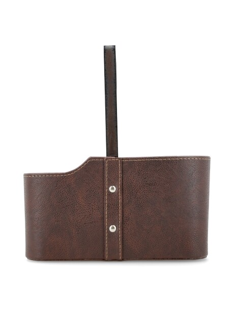 Matera de Auto en Madera Chocolate