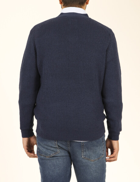 Sweater Punto Harry Azul Oscuro