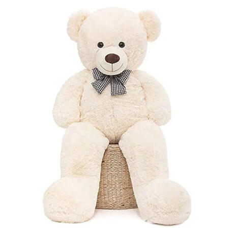 Oso de Peluche Gigante 120cm Muñeco Almohada Suave Afelpada Natural