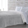 Frazada Home Class con corderito 1 Plaza Gris
