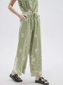 Pantalon Cilae Verde Grisaceo