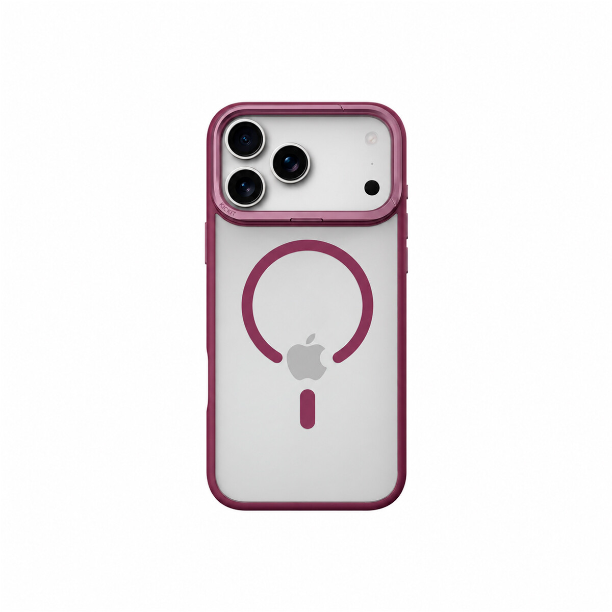 Protector Prodigee KickIt iPhone 17 Pro Max color bordó 