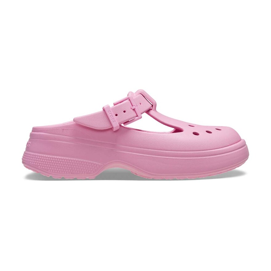 Classic Mary Jane Clog - Unisex Pink Tweed