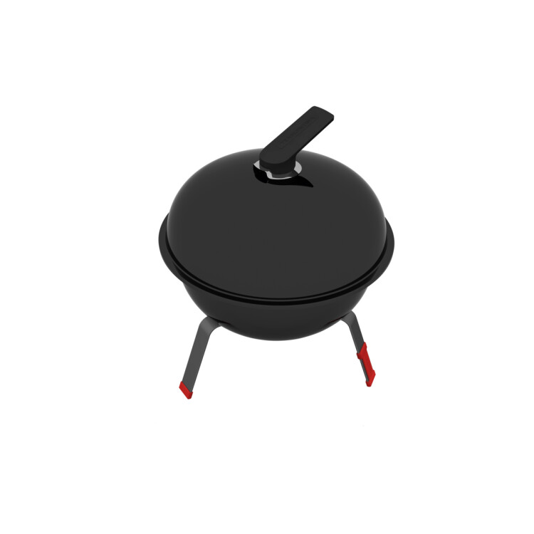 PARRILLERO GRILL A CARBON PORTATIL TRAMONTINA TCP320 Sin color