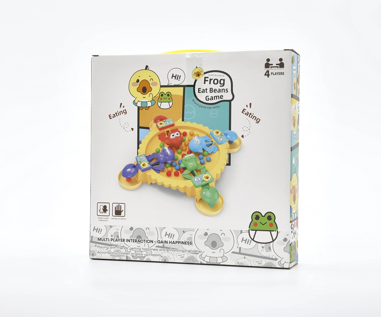 JUEGO “LA RANA COME POROTOS” (4 JUGADORES) 