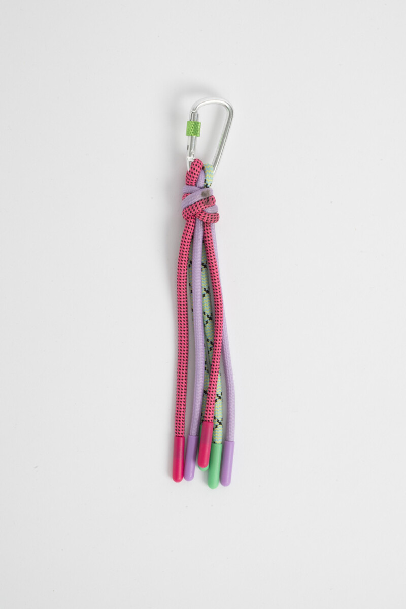 Llavero cintas Fucsia