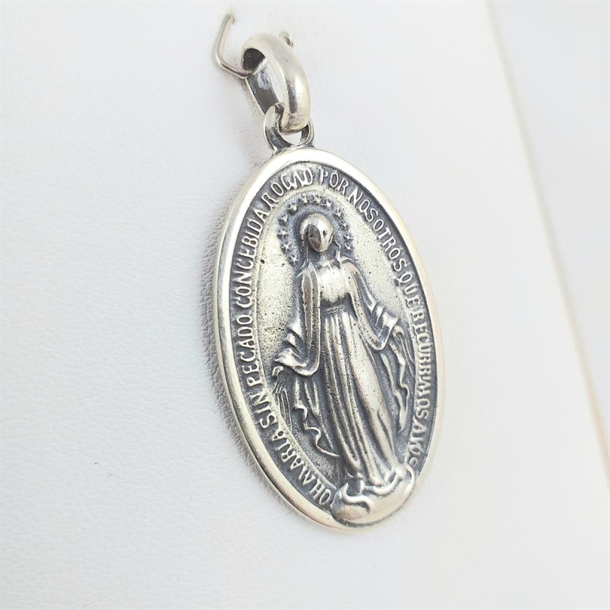 Medalla religiosa de plata 925, Milagrosa. 