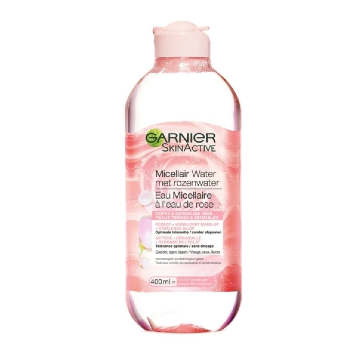 Agua Micelar con Rosas 400 ml – Hidratación y Desmaquillado