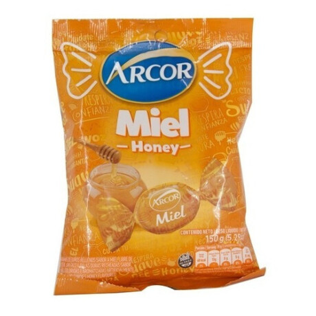CARAMELOS RELLENOS DE MIEL ARCOR 140G CARAMELOS RELLENOS DE MIEL ARCOR 140G