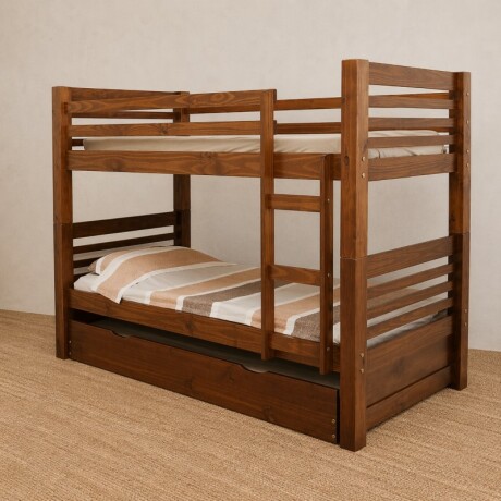 Cama Cucheta Con Auxiliar Vermont U