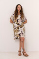 VESTIDO PETALO BEIGE