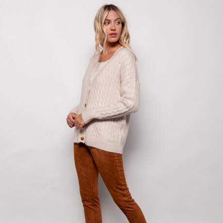 CARDIGAN LIA Vainilla