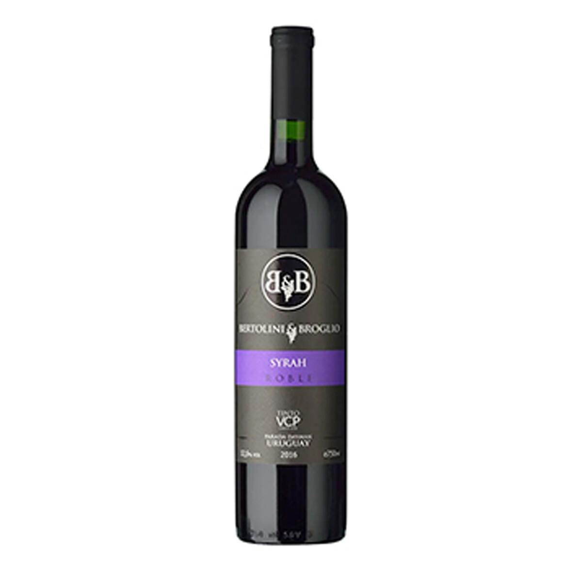 Vino Bertolini & Broglio Tannat Syrah Roble - 750 Ml 