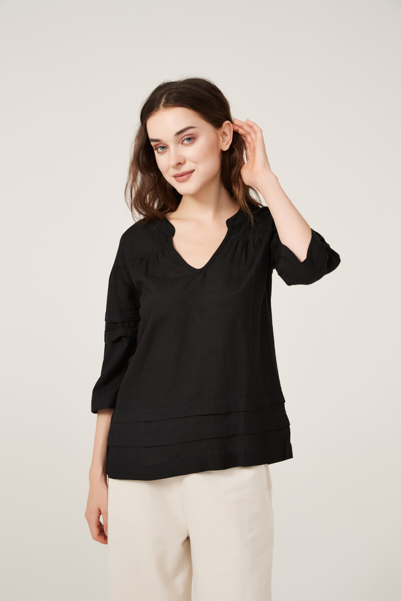 Blusa Aliou - Negro 