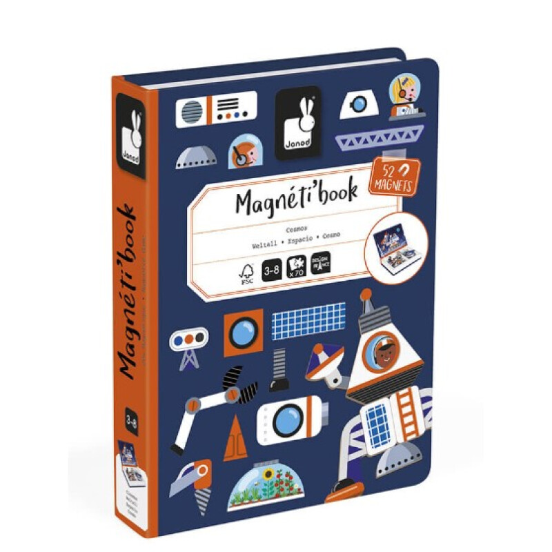 Magneti Book Espacio- Janod Unica