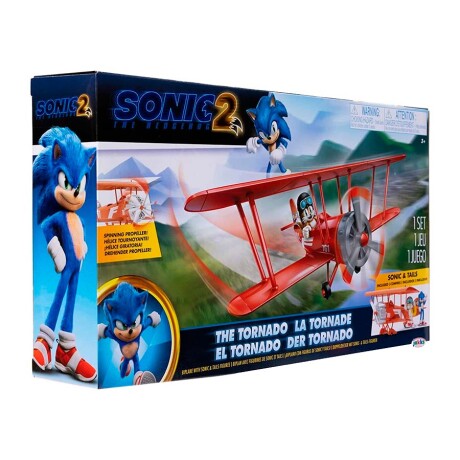 Sonic The Hedehog 2 • Set El Tornado - Sonic y Tails Incluidos Sonic The Hedehog 2 • Set El Tornado - Sonic y Tails Incluidos