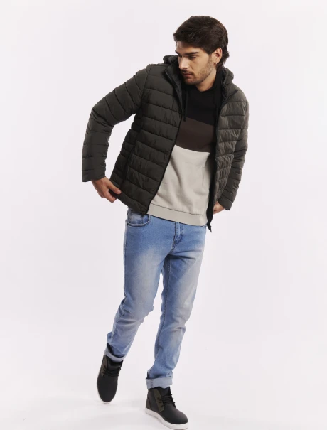 Campera lisa verde