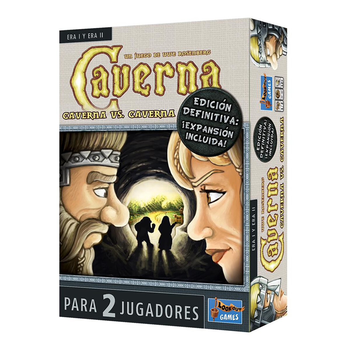 Juego De Mesa Lookout Games Caverna: Caverna Vs Caverna +10 