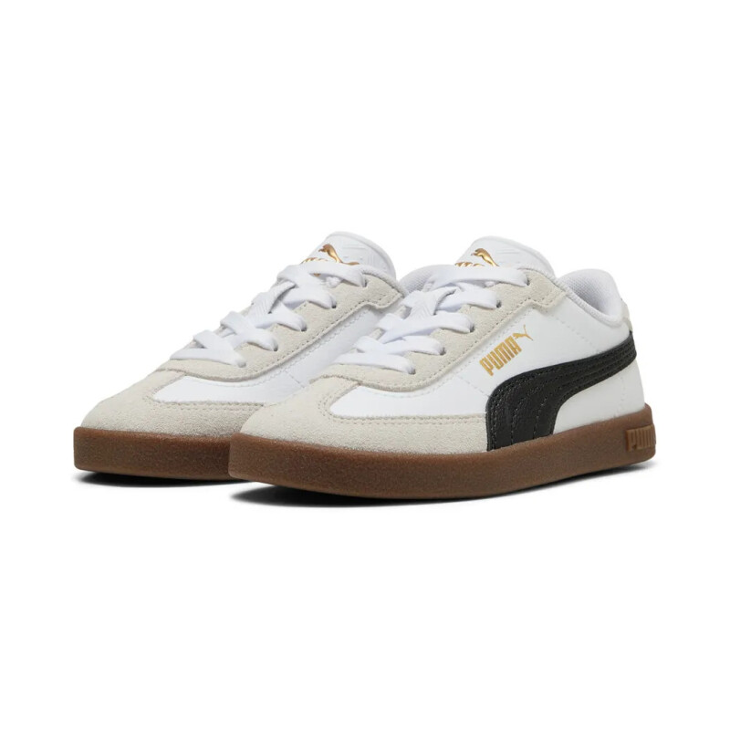 Championes PUMA Club II ERA PS Niños 402363 02 Blanco-negro