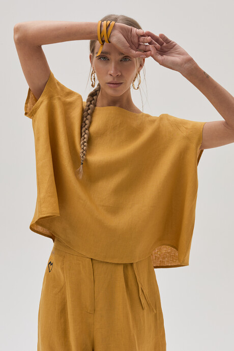 Blusa Alicante Mostaza