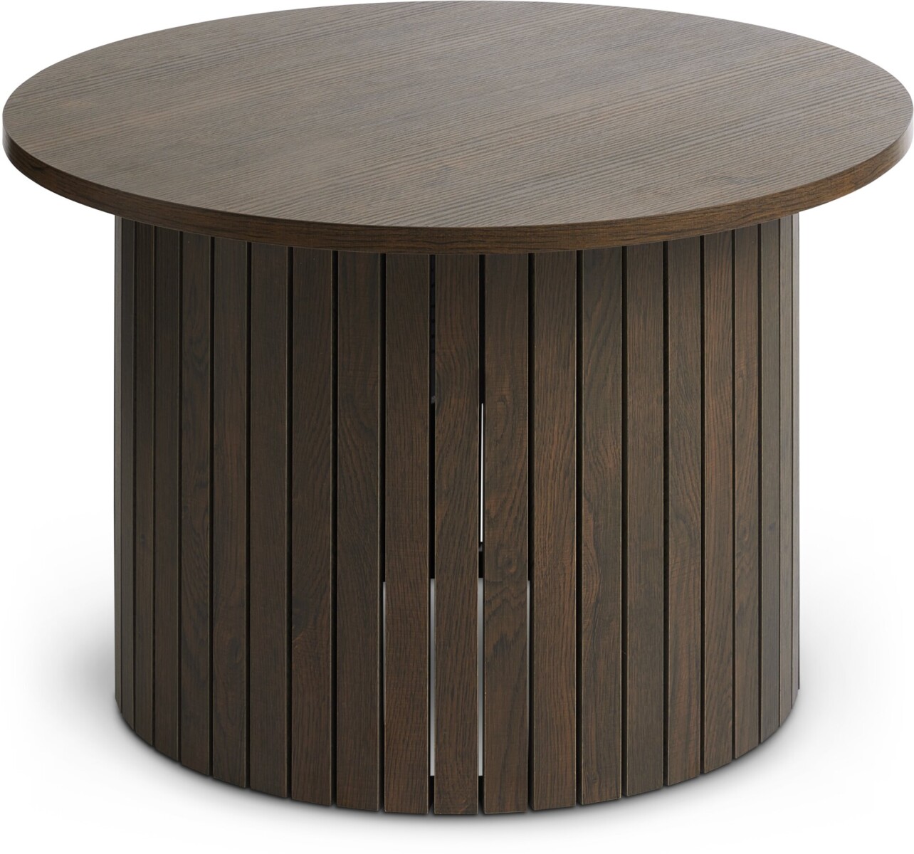 Mesa de centro SPODSBJERG Ø67 color roble osc 
