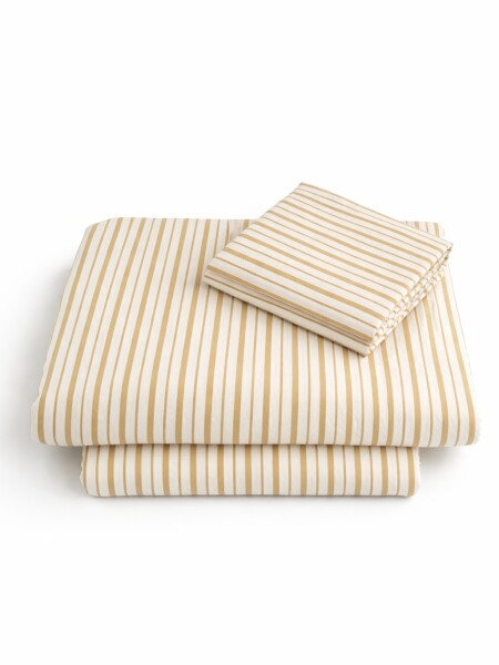 SABANA ESTAMPADA QUEEN BEIGE (V)