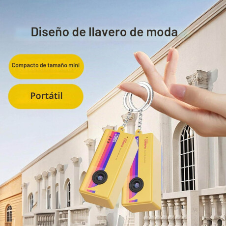 Mini Cámara Digital Llavero Retro Recargable Pantalla Mini Cámara Digital Llavero Retro Recargable Pantalla