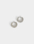 Aros Argollas Premium Silver Argollas De Acero Quirurgico - Plateado