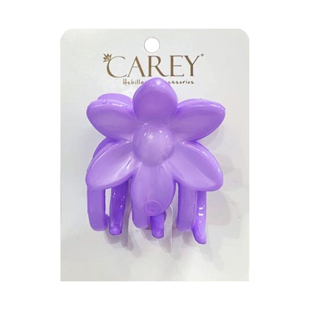 CAREY PINZA COLORES FLOR GDE 90290 UNID. 