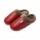 Pantufla De Cuerina Super Abrigadas Antideslizante Unisex Rojo