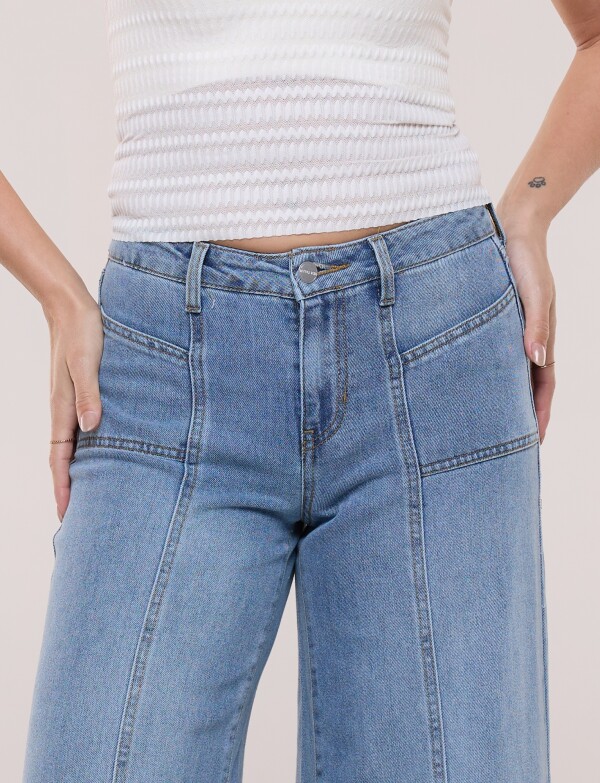 Jean Pespunte Wide Leg JEAN