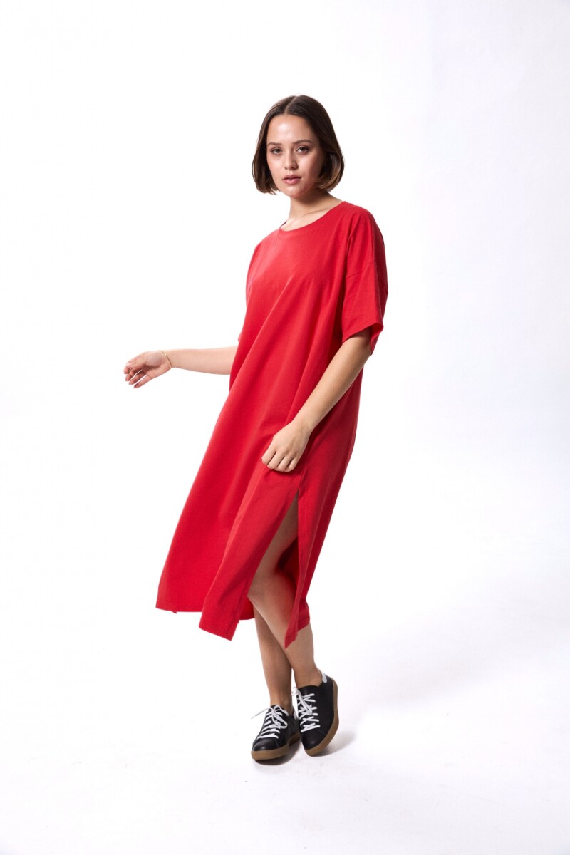 BASIU long Rojo