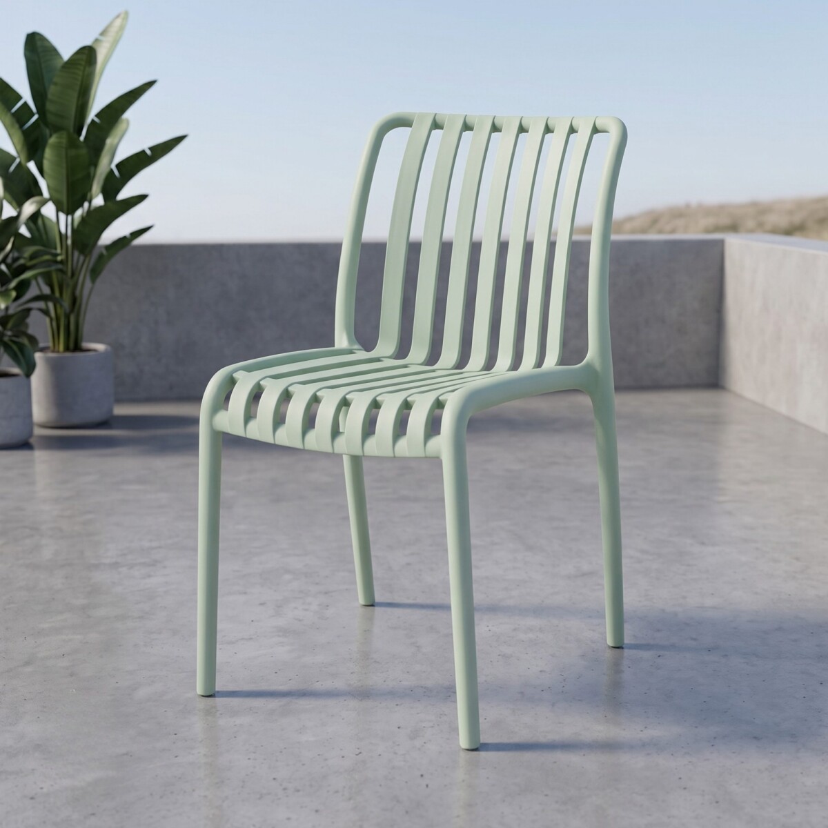 Silla de Exterior Omega - Verde 