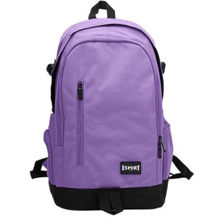 Mochila Liceal Expert Impermeable Viaje Estudiante Violeta