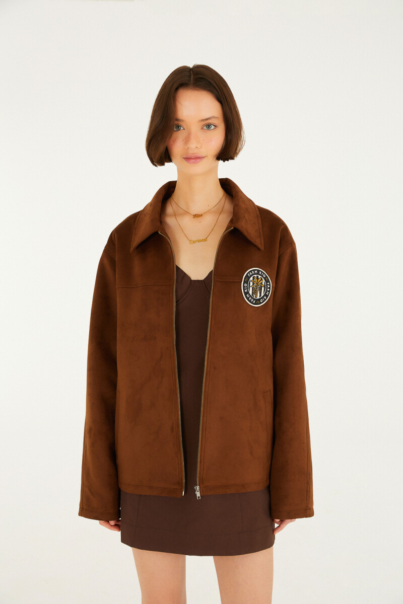 CHAQUETA Marron