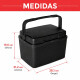 Conservadora térmica 7 lts NEGRO