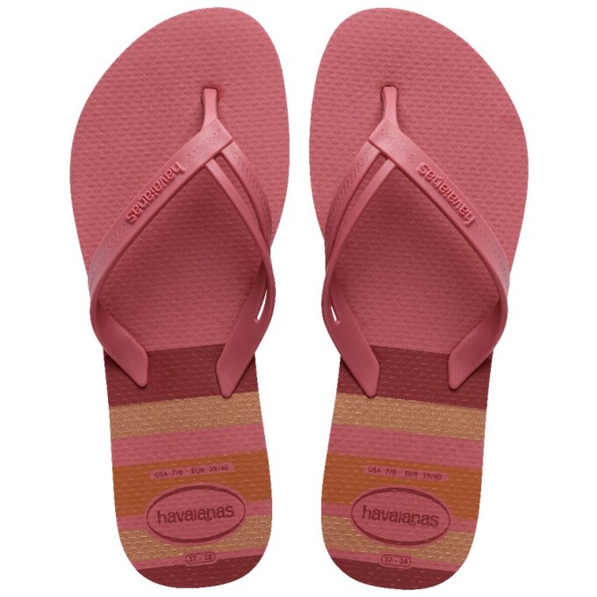 Sandalias de Mujer Havaianas Elegance Print Havaianas - Verde 