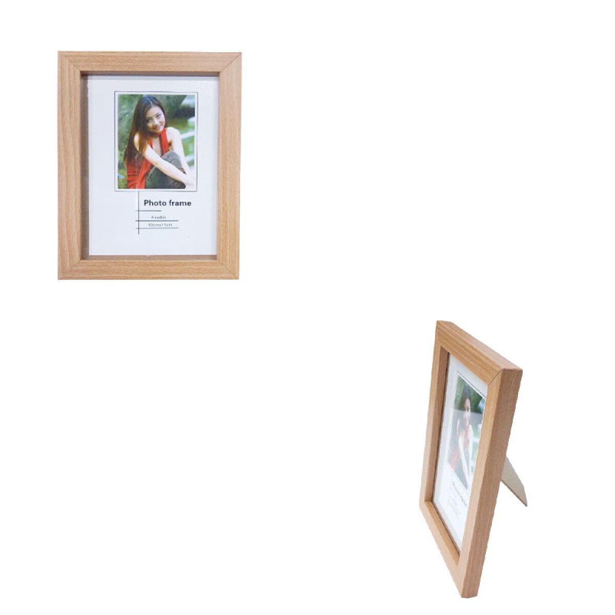 Portarretrato de madera 17.3x12.4cm - Portarretrato De Madera 17.3x12.4cm 