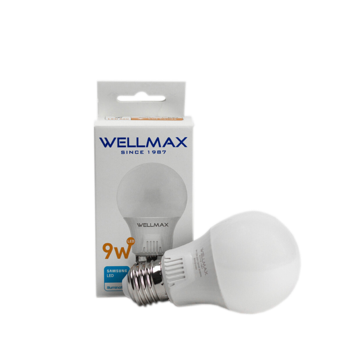 LAMPARA LED 9W (EQUIVALE 75W) A60-E27 CALIDA WELLMAX ++ - N/a 