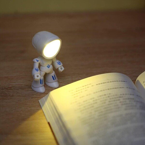 Lampara Portatil Inalambrica Led Escritorio Heroe Veladora Color Variante Blanco