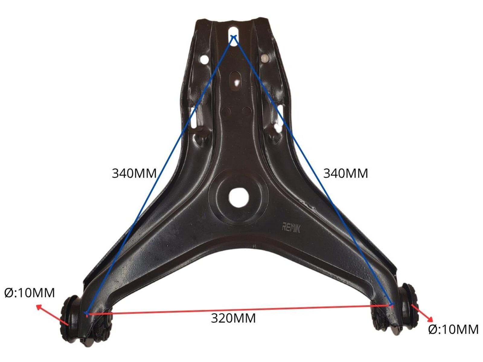 Parilla De Suspension Del Volks Santana Quantum 87-91 Der/Izq 