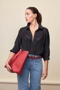 CAMISA CASTELLO Negro