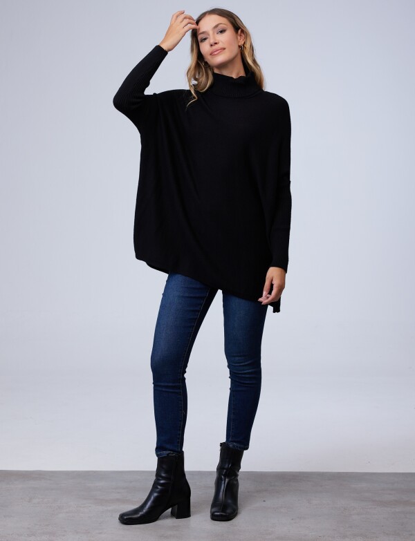 Polera Oversize NEGRO