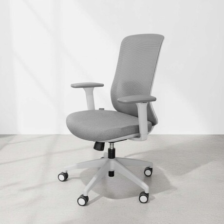 SILLA DE OFICINA POLIPROPILENO-Y-FIBRA-DE-VIDRIO GRIS LANDO