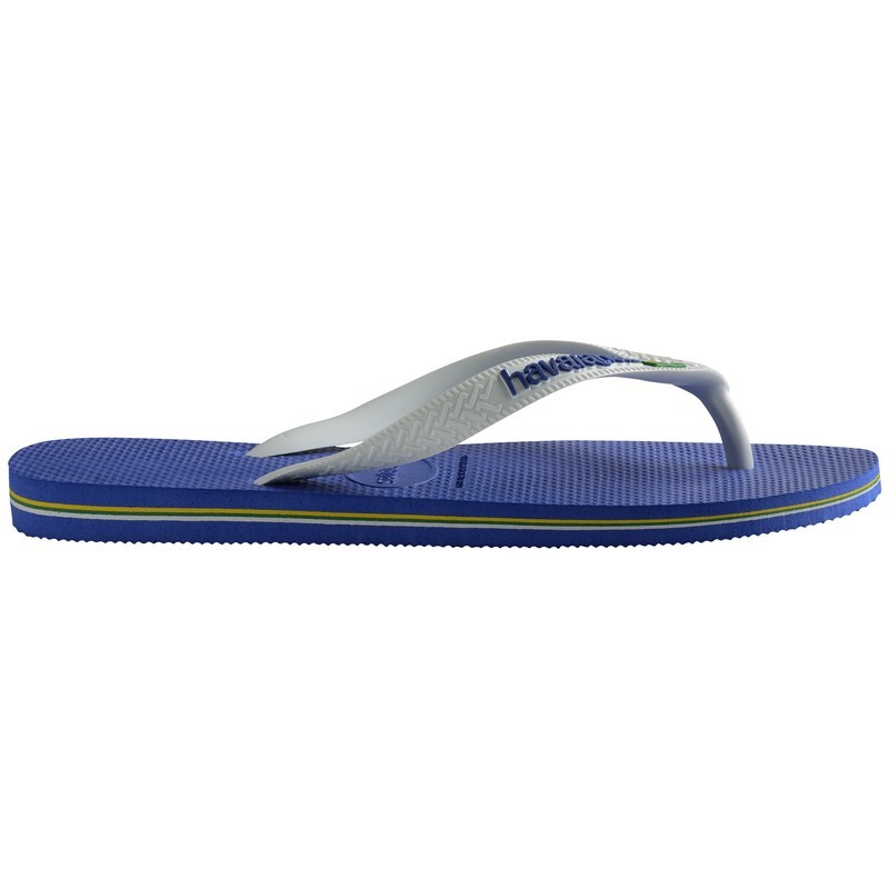 Ojotas Havaianas Brasil Logo Azul