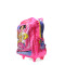 Mochila Barbie c/Carro Rosado - Azul