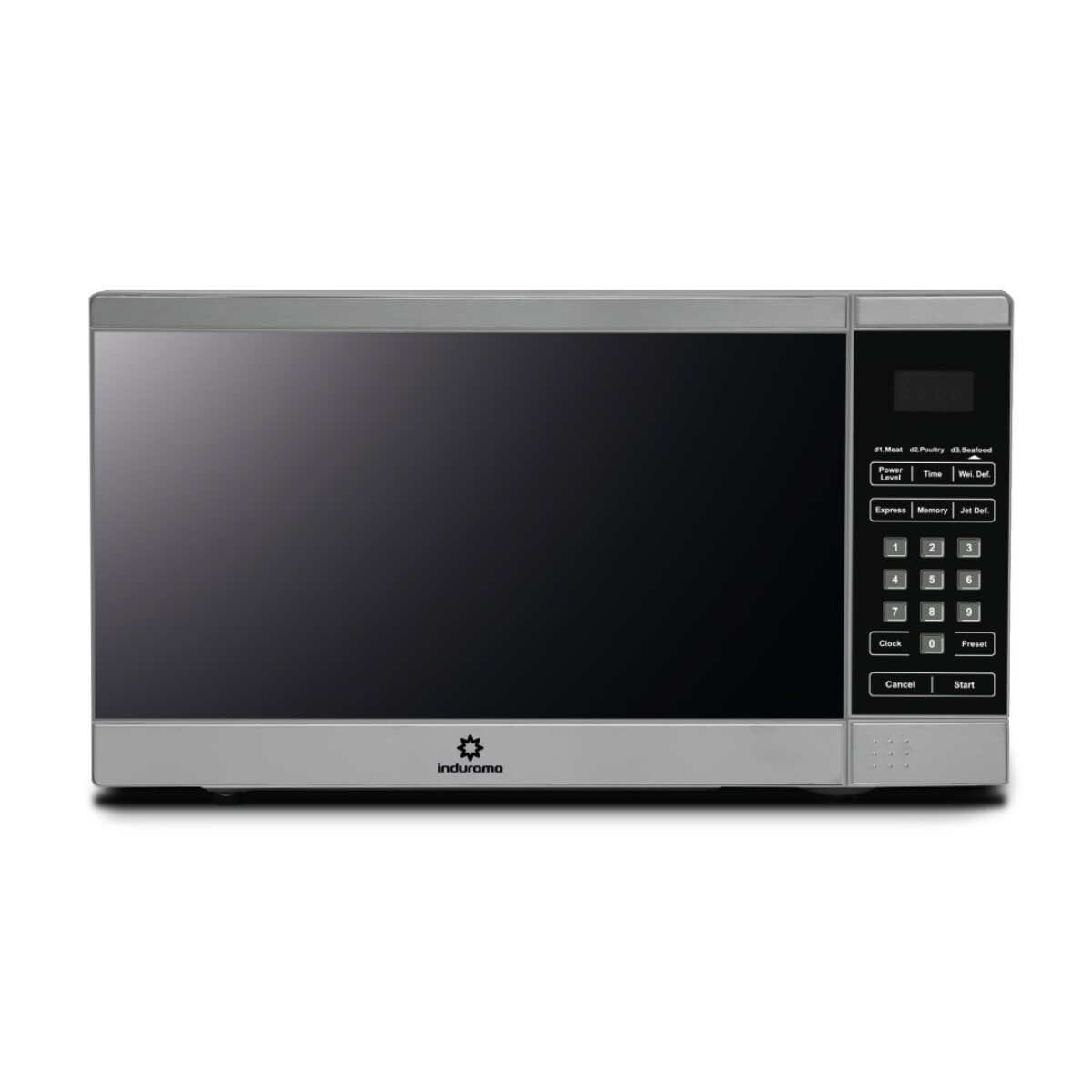 Microondas Indurama Mwi-20Cr 20Lts - Plateado 