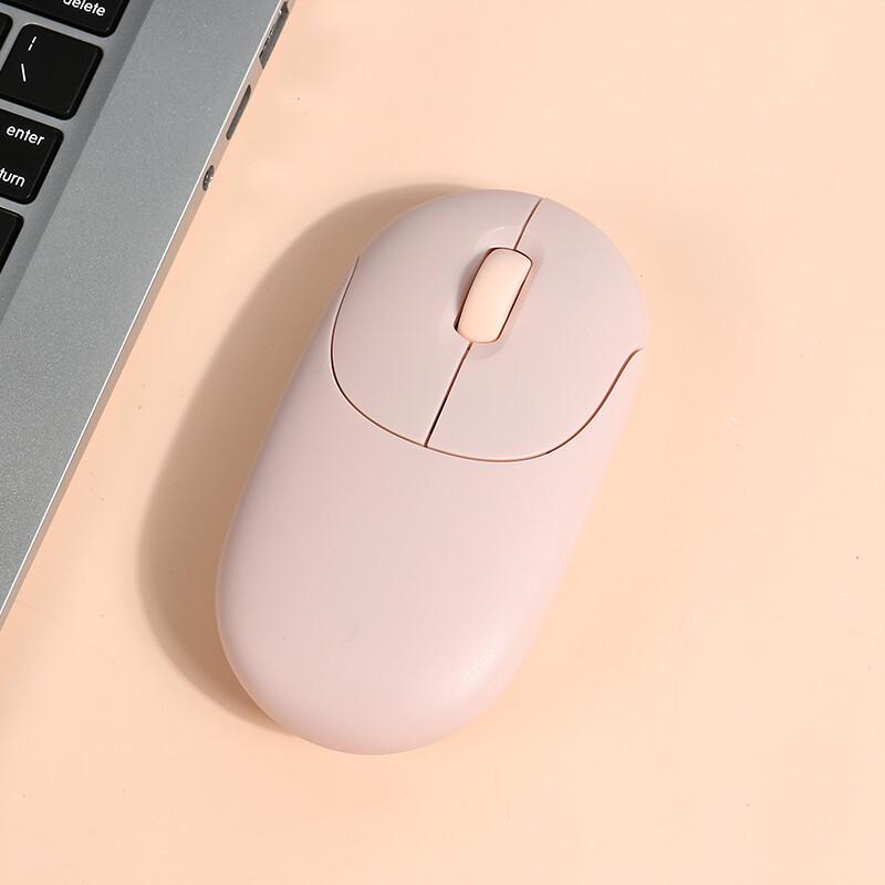2.4g Mouse Inalámbrico - Qw02 - Rosa 2.4g Mouse Inalámbrico - Qw02 - Rosa